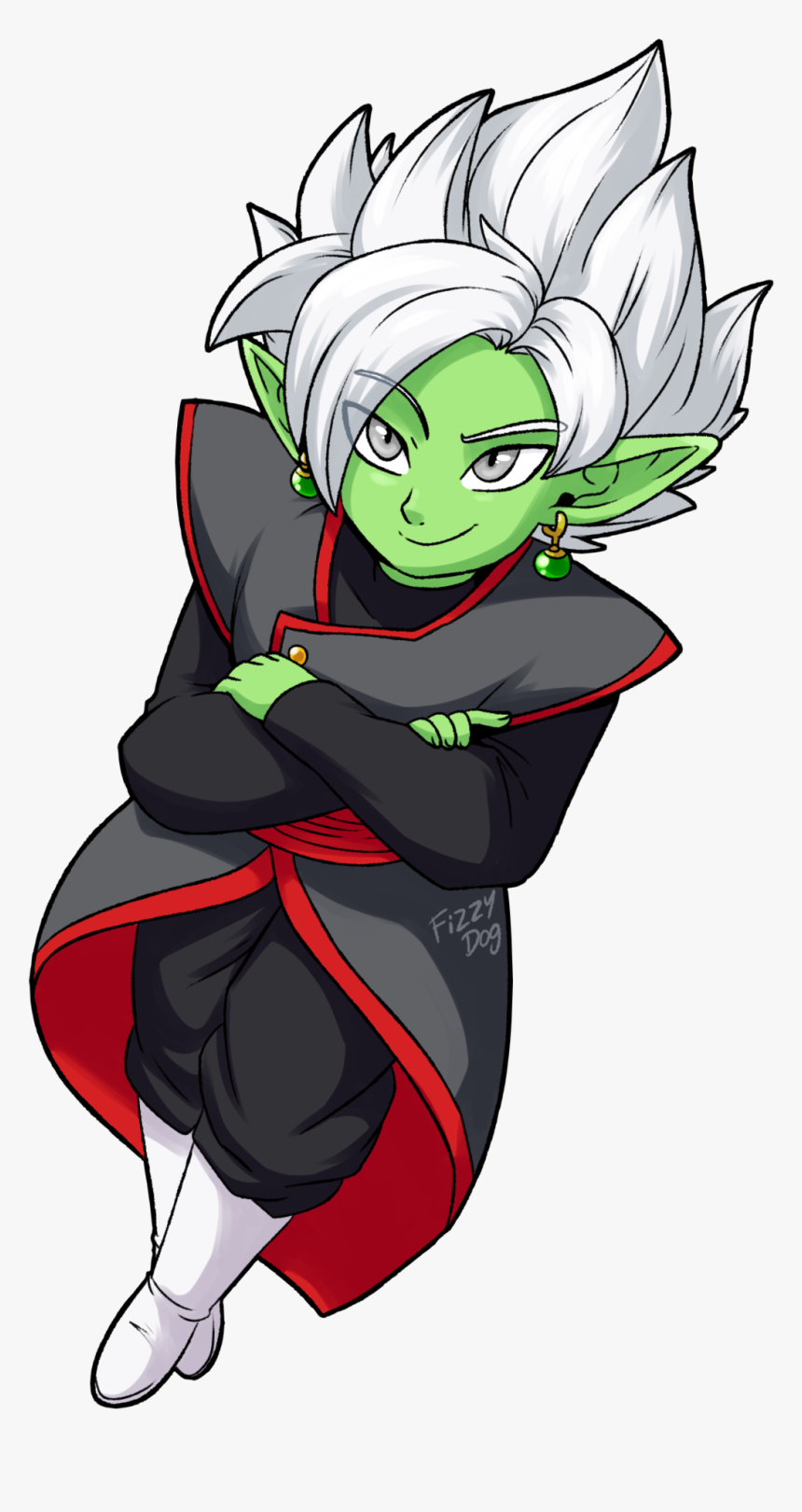 Fusion Zamasu~ - Zamasu Fusion Png, Transparent Png, Free Download