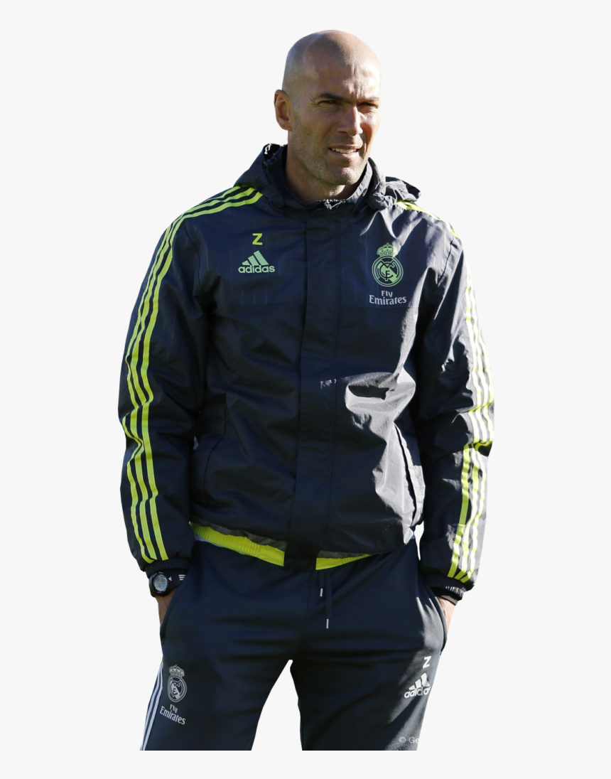 Zinedine Zidane Entrenador - De Zinedine Zidane Png, Transparent Png, Free Download