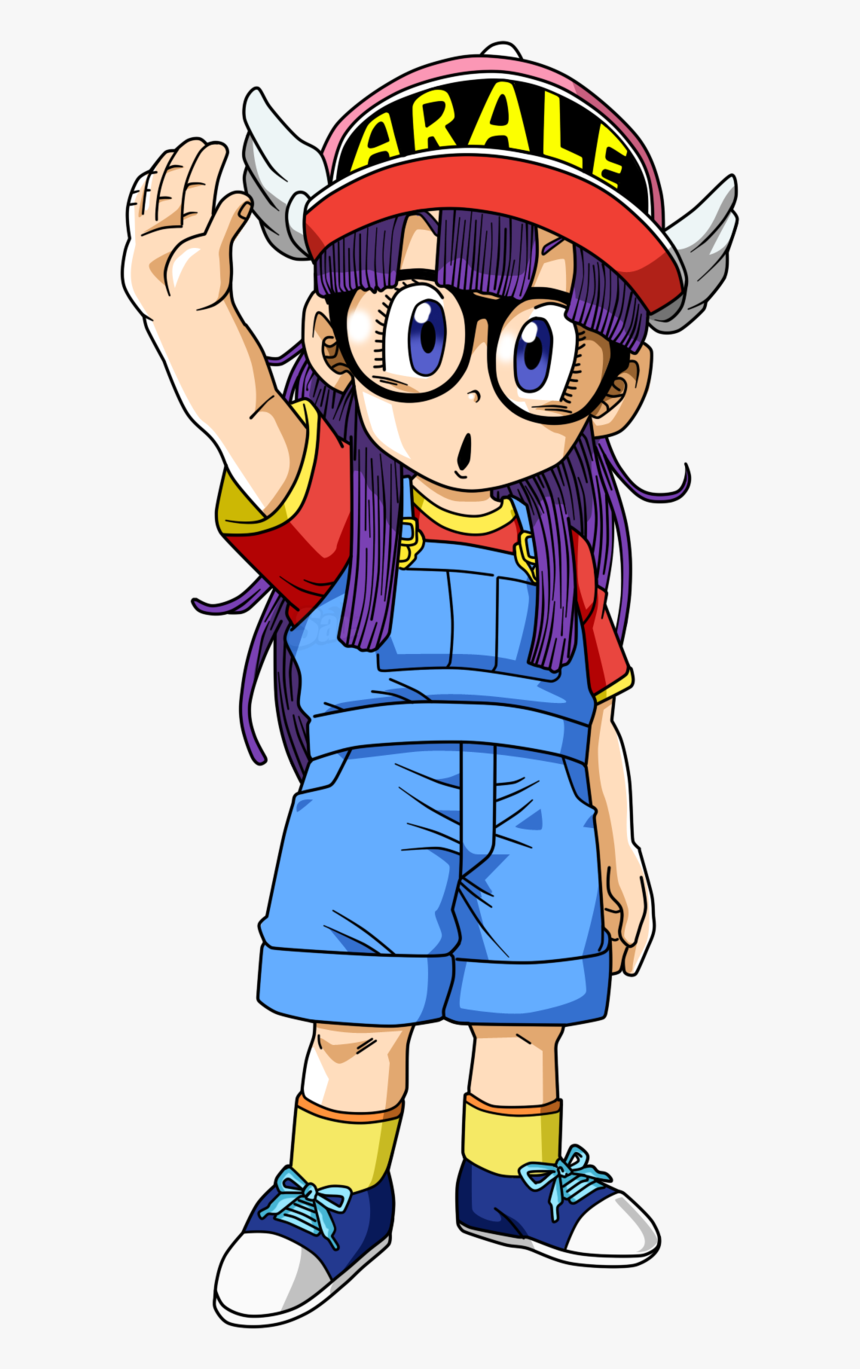 Transparent Zamasu Png - Arale Cartoon, Png Download, Free Download