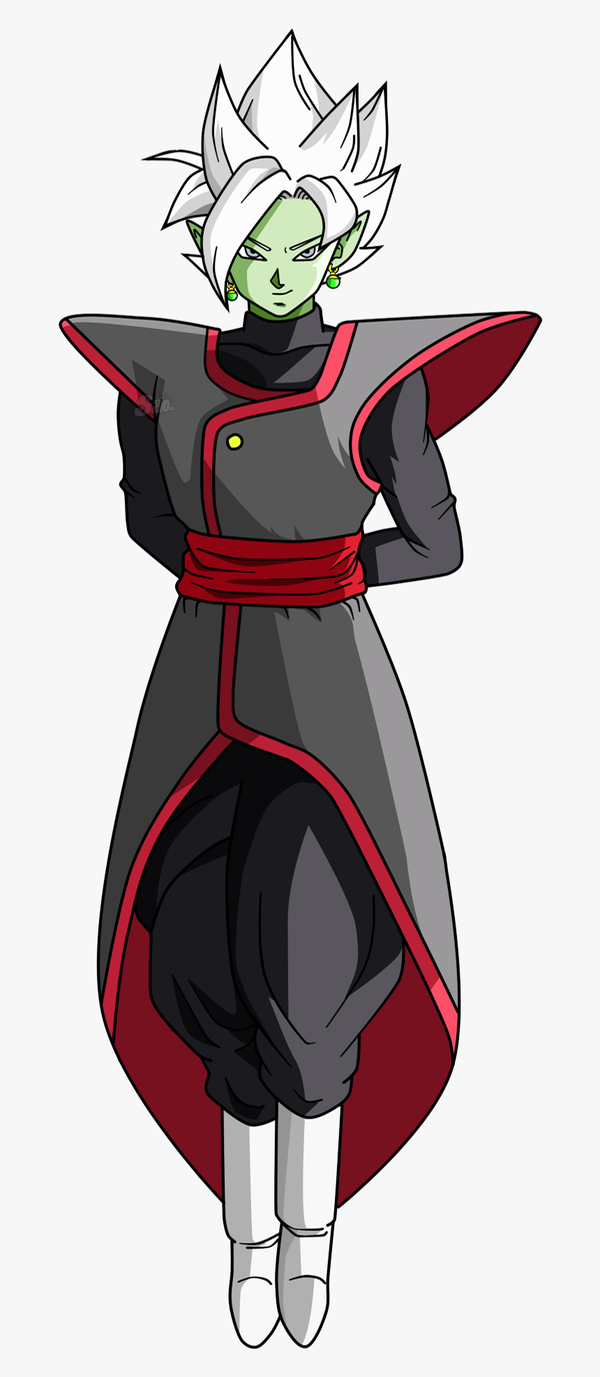 Http - //image - Noelshack - Black Y Zamasu Fusion - Super Saiyan 3 Goku Black, HD Png Download, Free Download