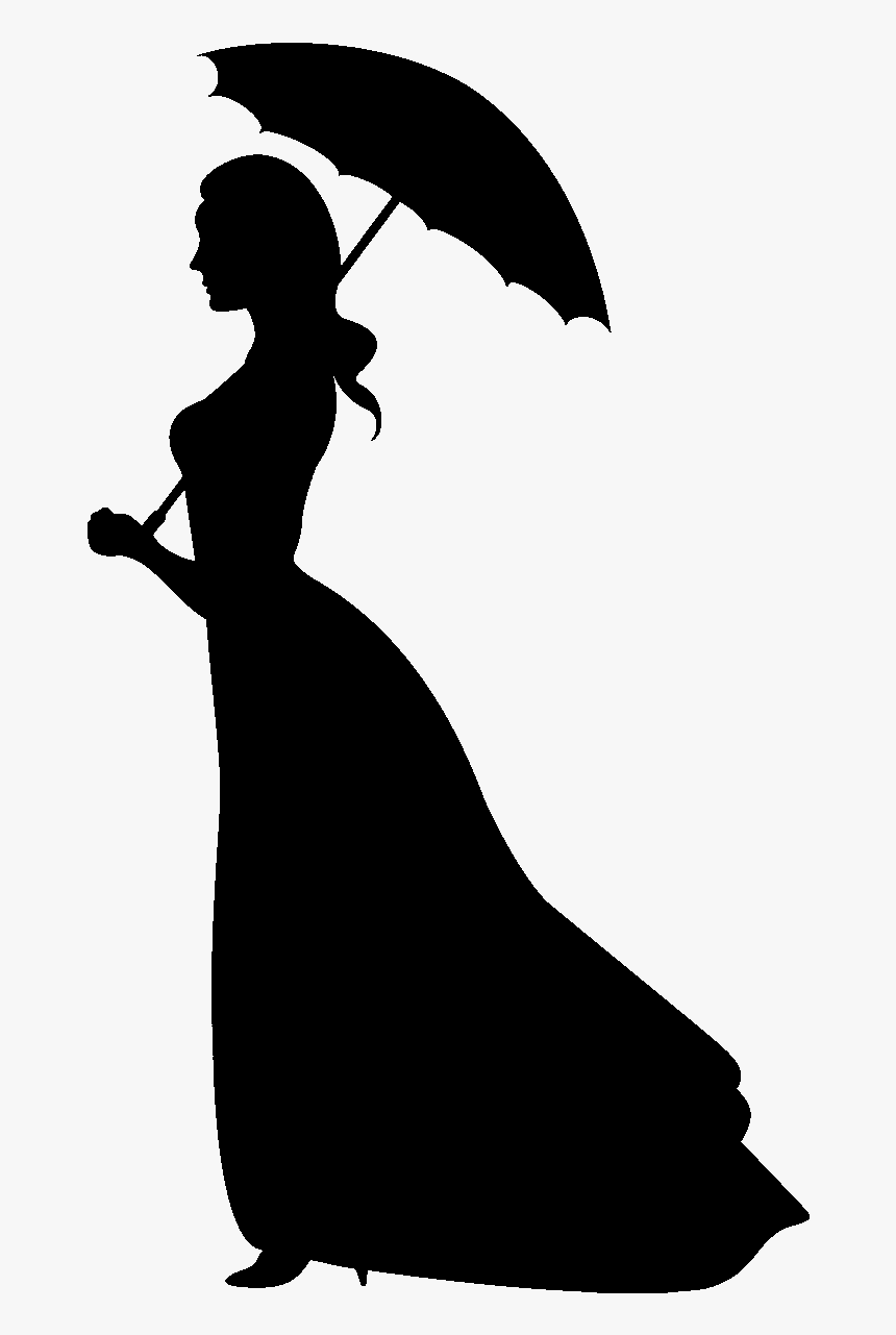 Princess Aurora Silhouette Cinderella The Walt Disney - Sleeping Beauty Clip Art Silhouette, HD Png Download, Free Download