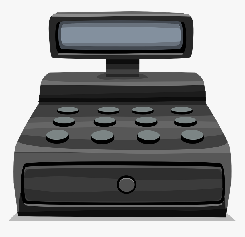 Cash Register Clipart Png, Transparent Png, Free Download