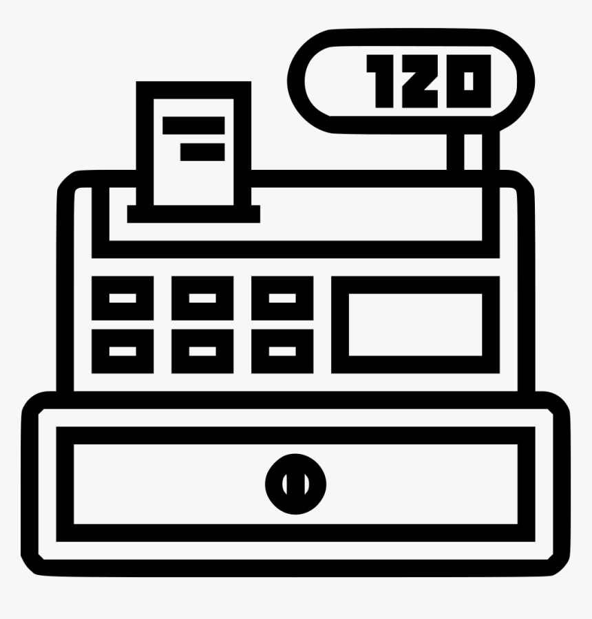 Cash Register - Icon, HD Png Download, Free Download