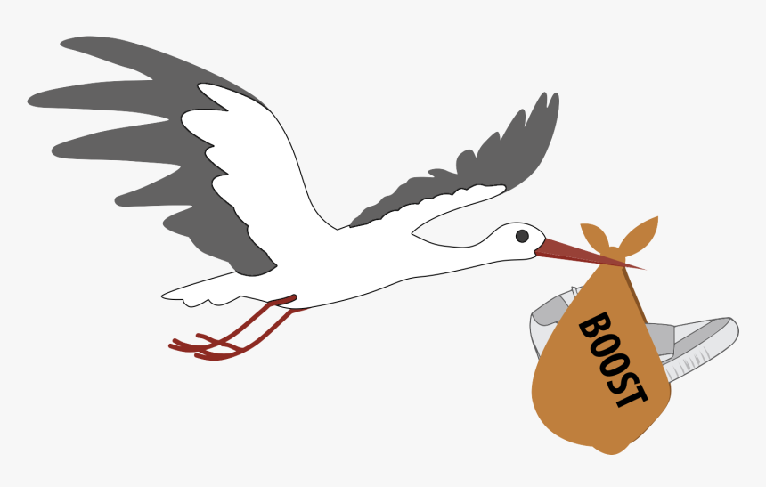 Flying Crane Bird With Baby Cartoon, HD Png Download - kindpng Flying Crane Bird With Baby Cartoon, HD Png Download - kindpng