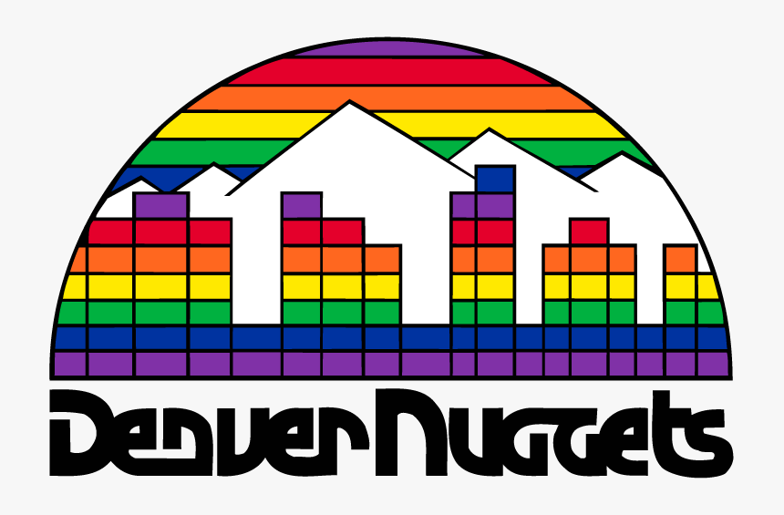 #logopedia10 - Denver Nuggets Old Logo, HD Png Download, Free Download