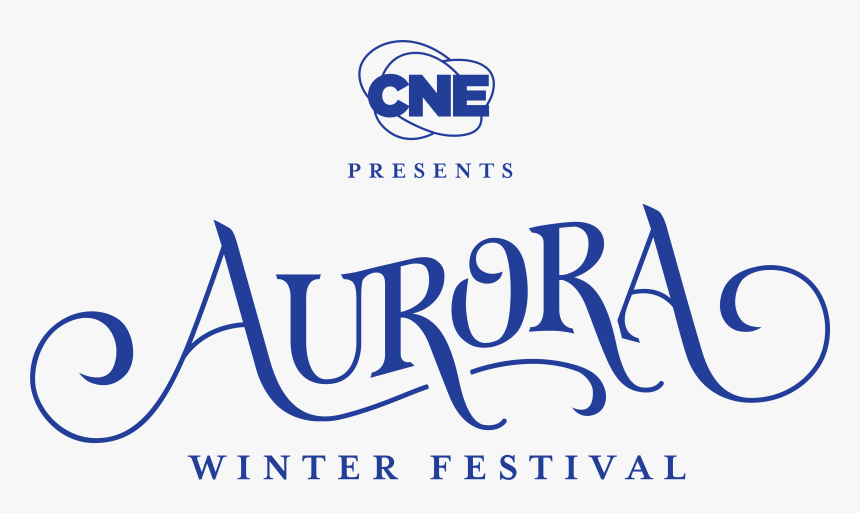 Aurora Winter Festival Logo - Calligraphy, HD Png Download, Free Download