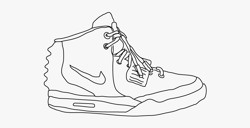 drawings of yeezys