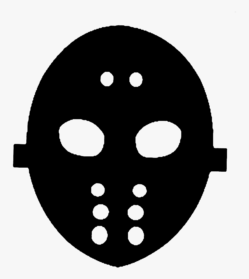 Hockey Mask Emblem Bo - Hockey Mask Png, Transparent Png, Free Download