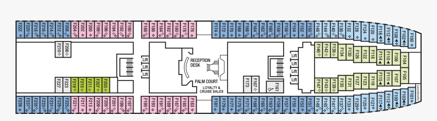 P&o Aurora Deck Plan, HD Png Download, Free Download