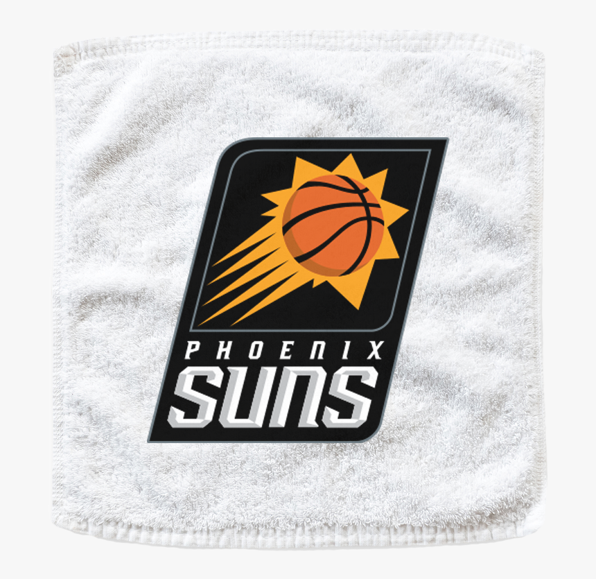 White Phoenix Suns Nba Basketball Rally Towels - Phoenix Suns Logo, HD Png Download, Free Download