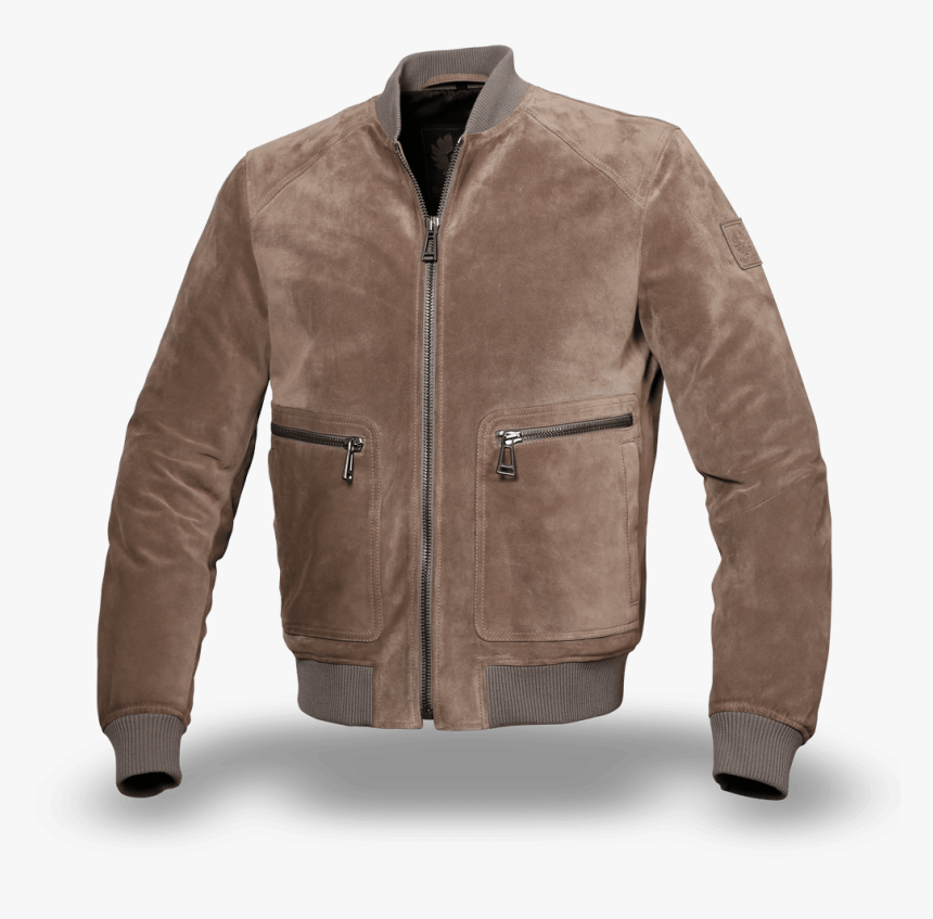 Belstaff Winswell Men"s Leatherblouson, Driftwood - Leather Jacket, HD Png Download, Free Download