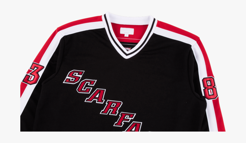 Supreme Scarface Hockey Jersey "scarface/fw17 - Sports Jersey, HD Png Download, Free Download