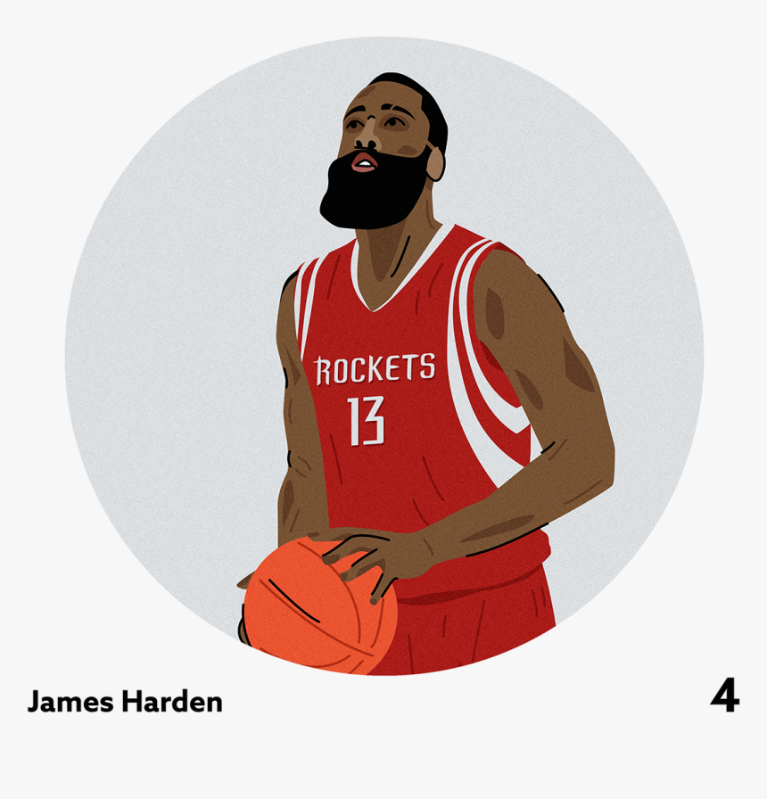 Transparent James Harden Png - Basketball Player, Png Download, Free Download