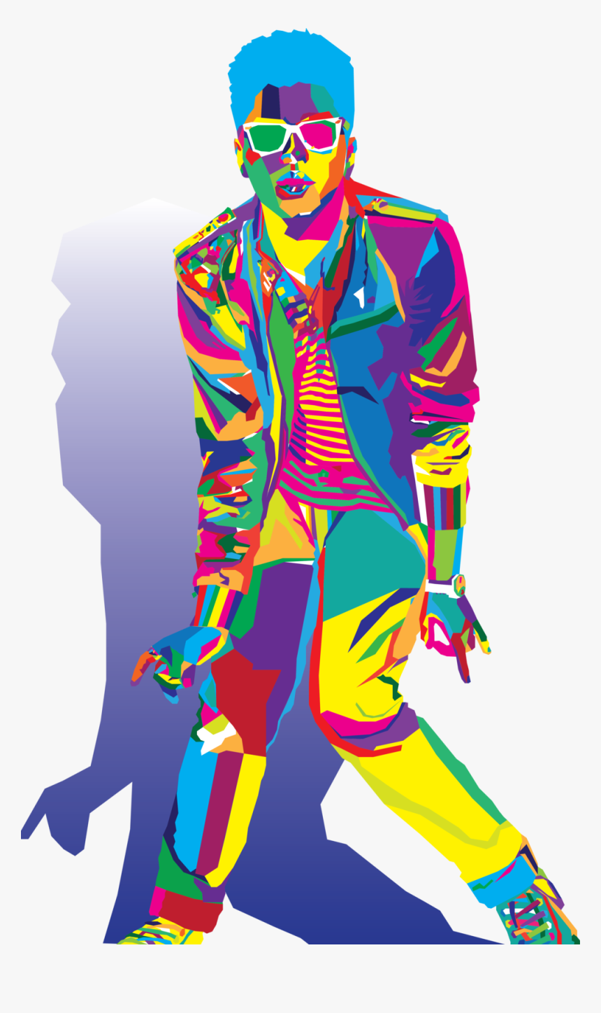 Transparent Bruno Mars Png - Wpap Bruno Mars, Png Download, Free Download