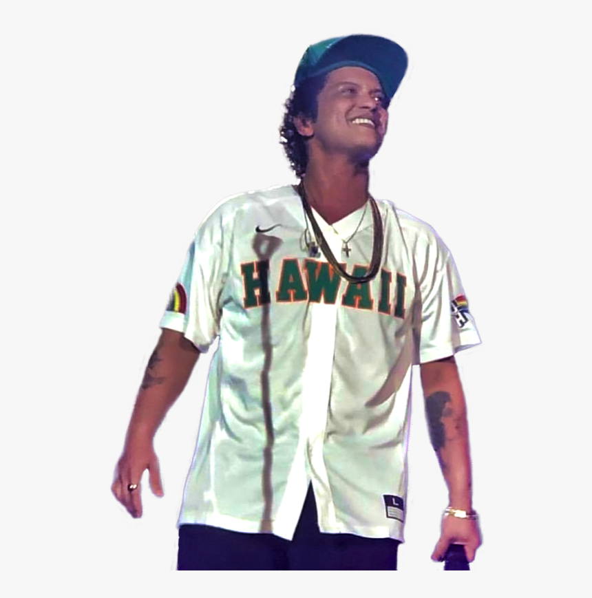 Bruno Mars Started Off As A Kid Doing Elvis Impressionations - Bruno Mars Hawaii Jersey, HD Png Download, Free Download