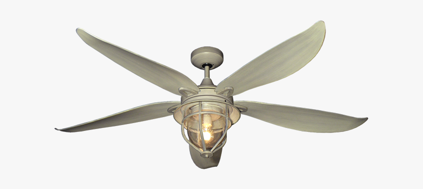 Augustine 60 Inch Ceiling Fan In Driftwood By Troposair - Lighted Ceiling Fans Outdoor N, HD Png Download, Free Download