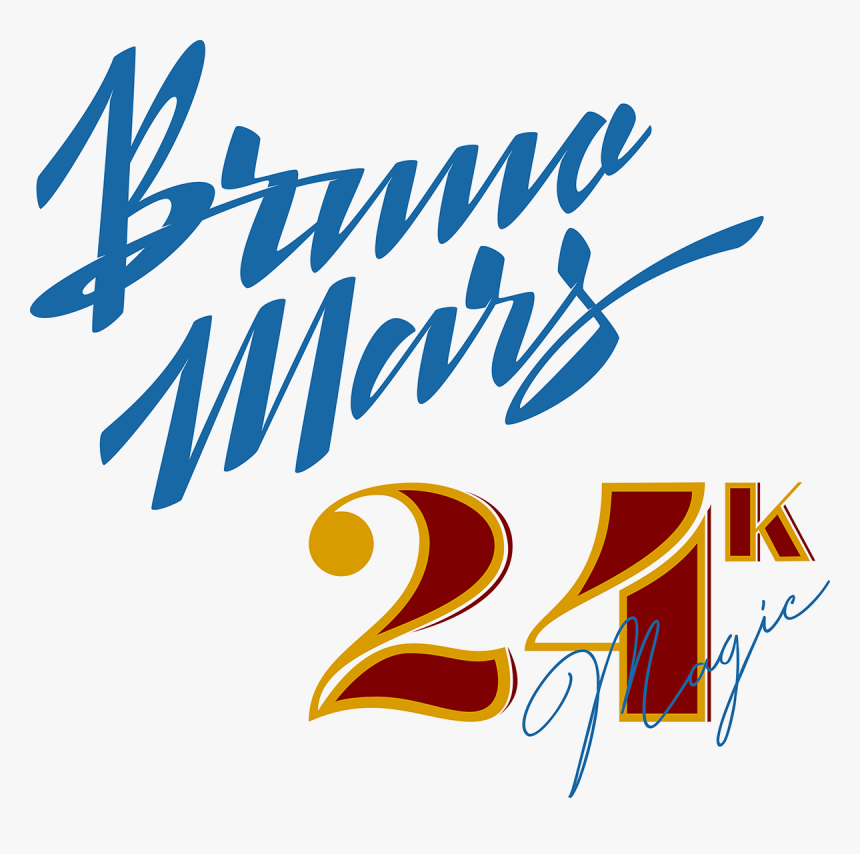 Bruno Mars K Magic - Calligraphy, HD Png Download, Free Download