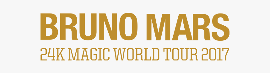 Bruno Mars Tour Png, Transparent Png, Free Download