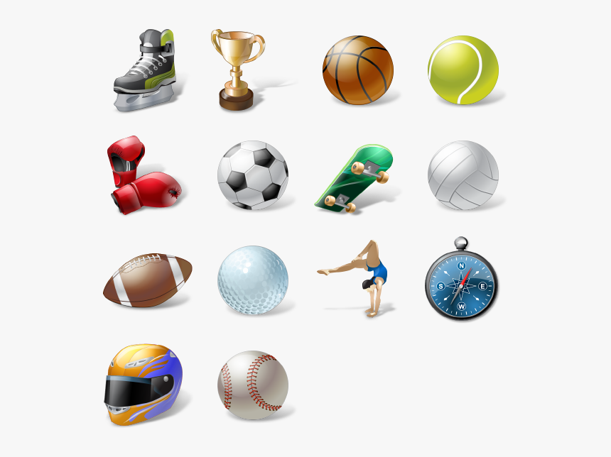 Sport Full Icon - 3d Icon Sports Free Download, HD Png Download, Free Download