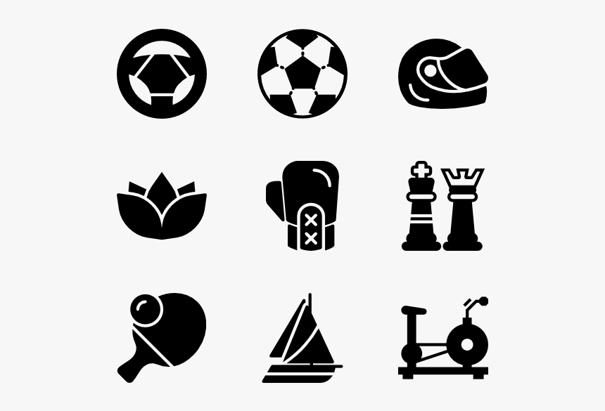 Sport Set - Png Sports Icon, Transparent Png, Free Download