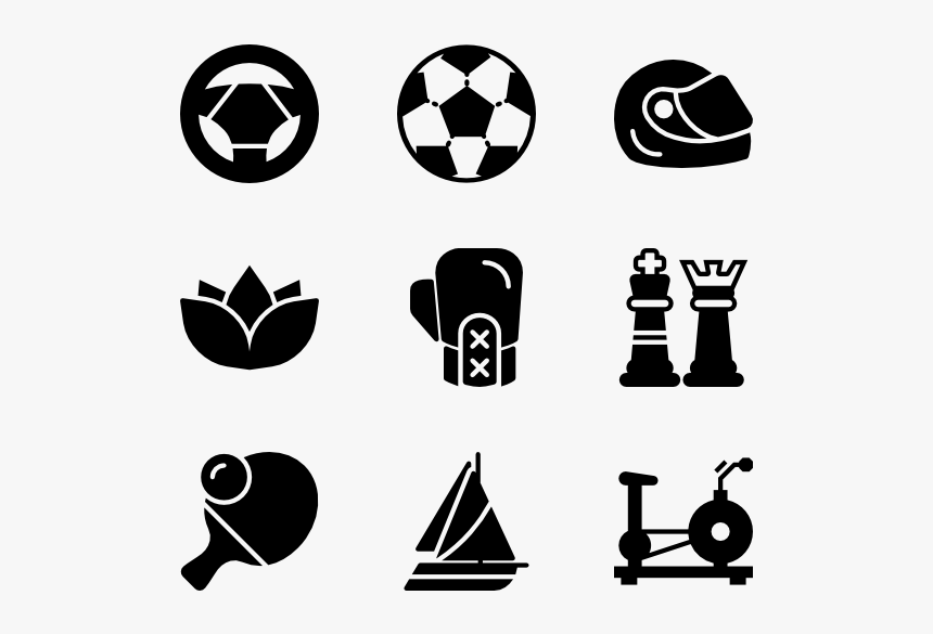 Sport Set Png Sports Icon Transparent Png Kindpng