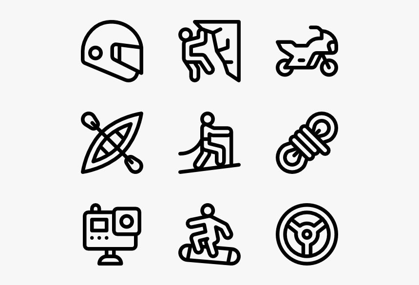 Extreme Sports Png - Surf Symbols, Transparent Png, Free Download