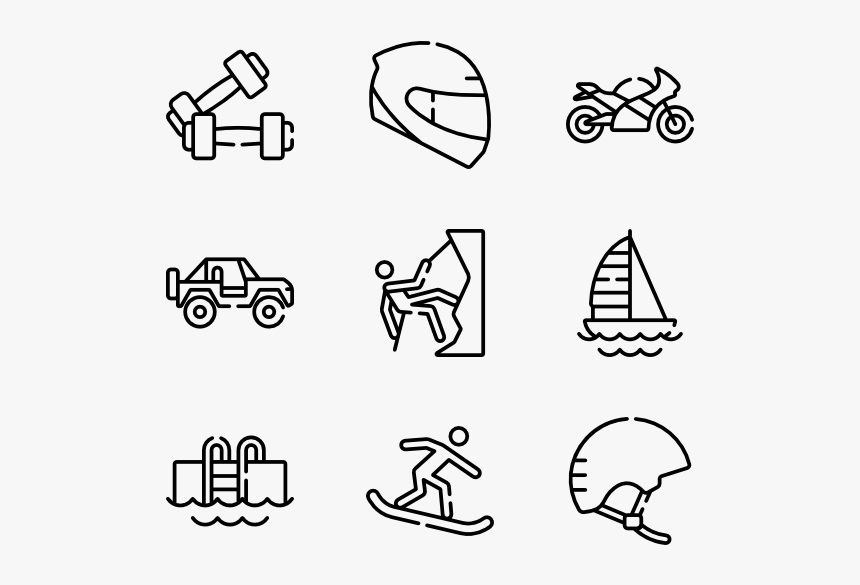 Extreme Sports Png - Marine Icons, Transparent Png, Free Download