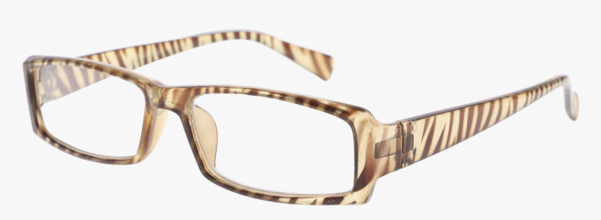 Animal Print Shiny See-through Reading Glasses Astr24 - Glasses, HD Png Download, Free Download
