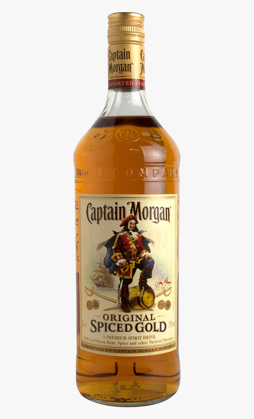 Captain Morgan Spiced 1l - Captain Morgan, HD Png Download, Free Download