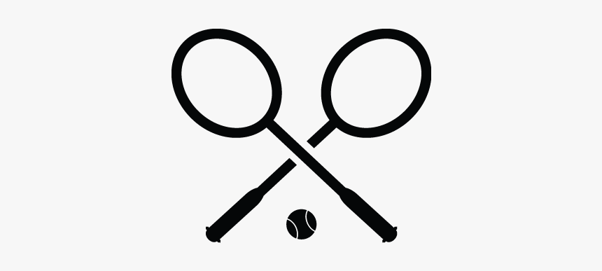 Badminton Bat, Equipment, Outdoor Games, Sports Icon - Circle, HD Png Download, Free Download