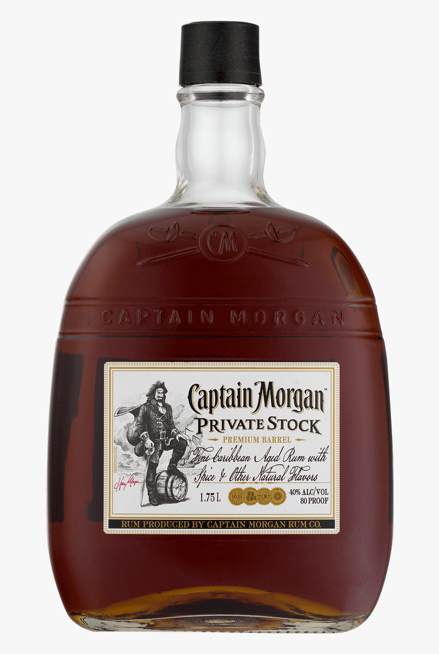 Captain Morgan Private Stock Rum - Captain Morgan Private Stock Rum Print, HD Png Download, Free Download