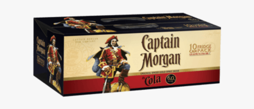 Captain Morgan 10 Pack, HD Png Download, Free Download