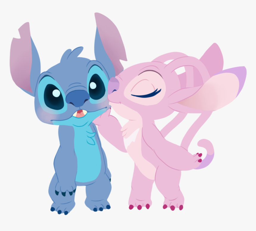 Angel Disneys Lilo Stitch Wallpapers - Stitch And Angel Png, Transparent Png, Free Download