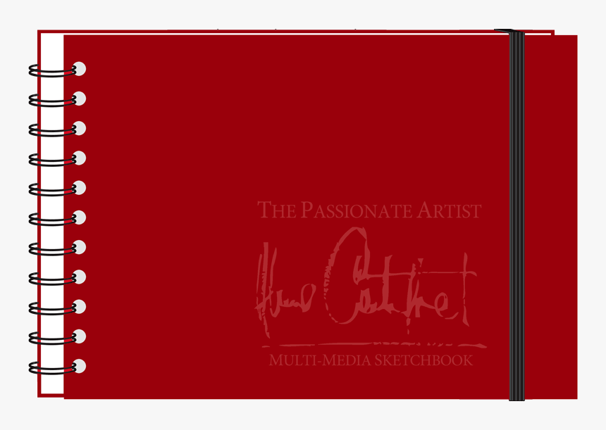 Sketchbook Rojo-leatherette - Alvaro Castagnet Sketchbook, HD Png Download, Free Download