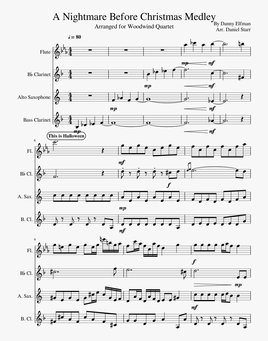 All Star Saxophone Sheet Music, HD Png Download, Free Download