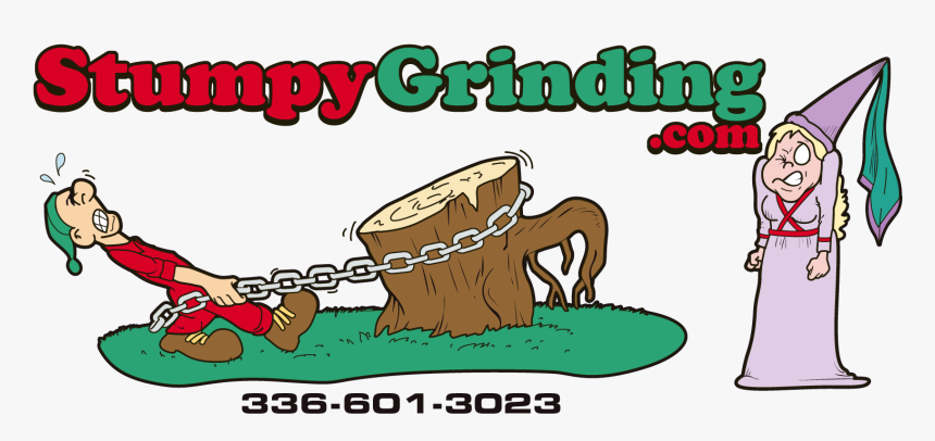 Doug Warren"s Stump Grinding Site - Cartoon, HD Png Download, Free Download