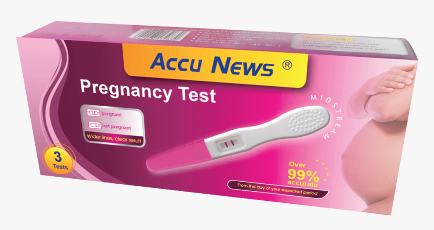Accu News Pregnancy Test - Spoon, HD Png Download, Free Download