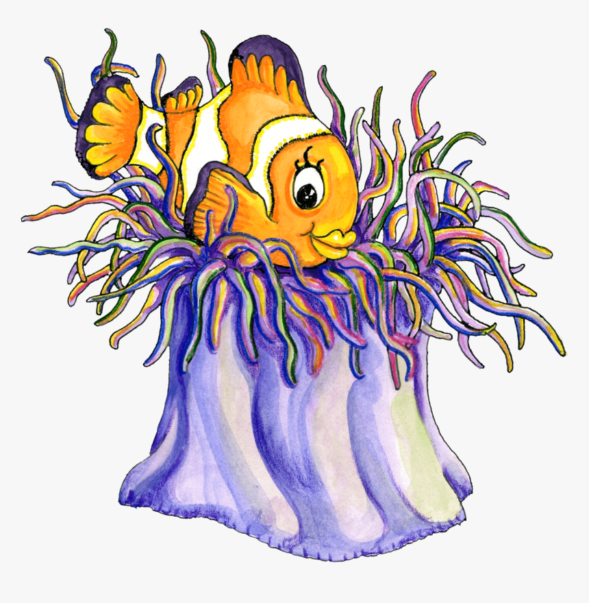 Cartoon Clown Fish, HD Png Download, Free Download