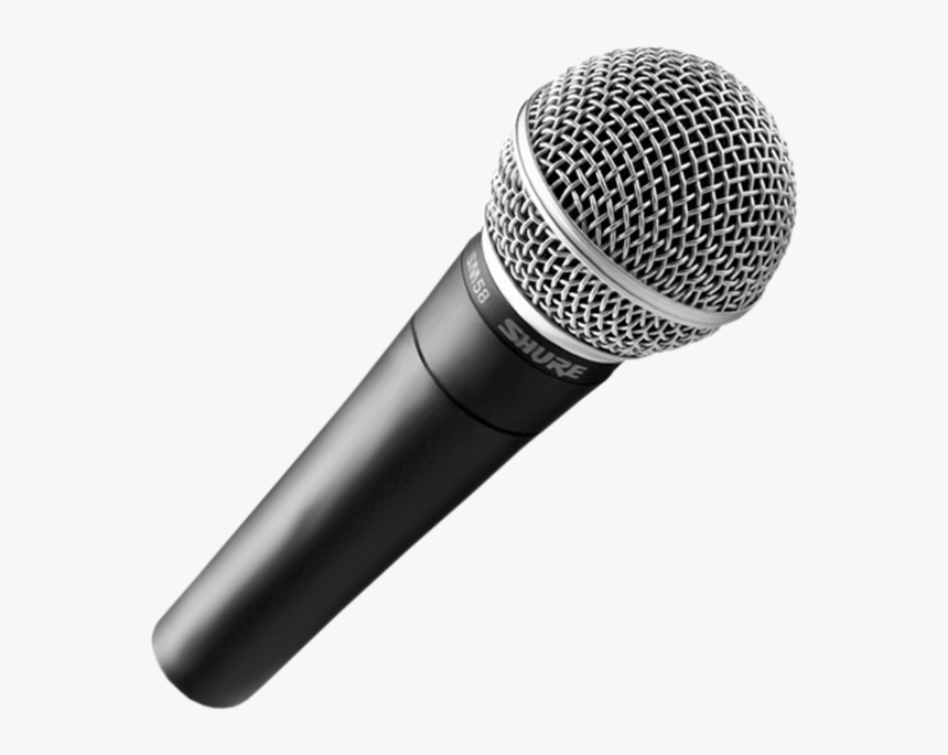 Shure Sm58 Microphone Shure Sm57 Audio - Shure Sm58 Transparent Png, Png Download, Free Download