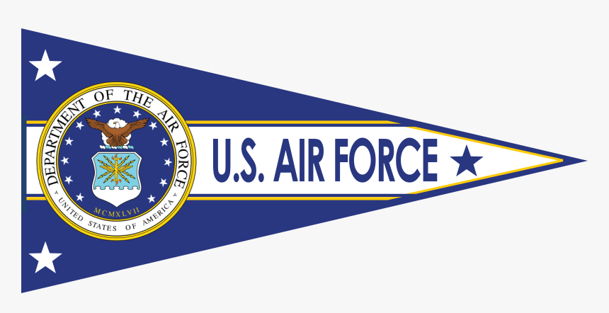 Us Air Force Pennants, HD Png Download, Free Download