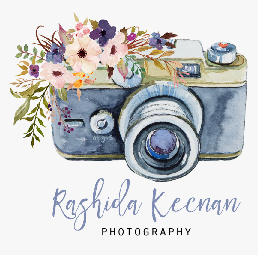 Rashida Keenan Photography - Watercolor Painting Of A Camera, HD Png Download, Free Download