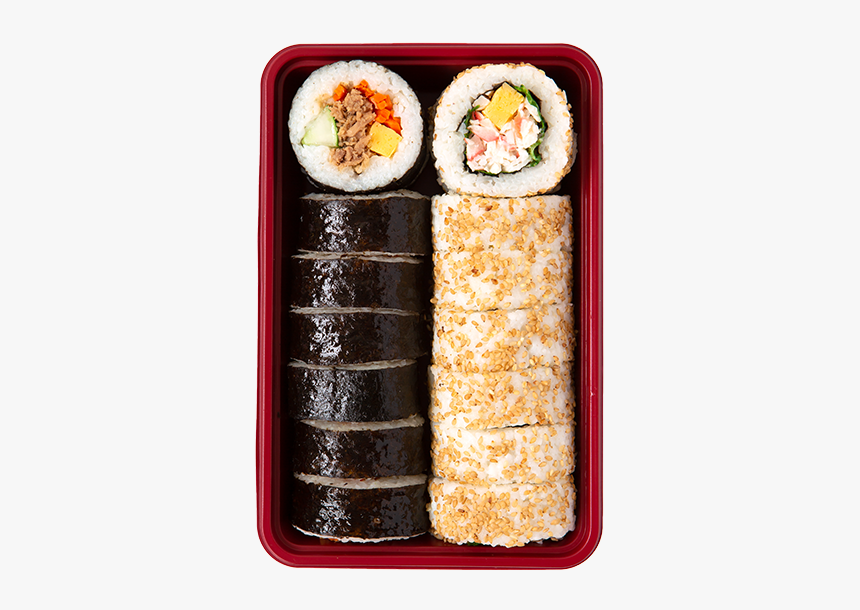 Seafood Salad & Tuna Sushi Rolls - California Roll, HD Png Download, Free Download