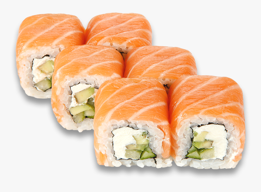 Philadelphia Roll Recipe- My Favorite Sushi Roll My - Ролл Филадельфия, HD Png Download, Free Download