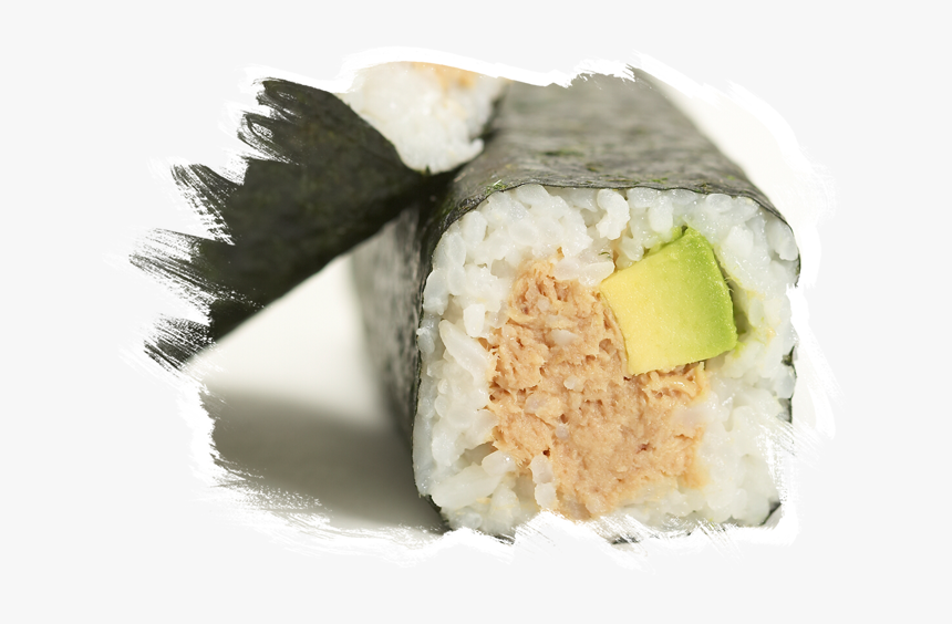 Tuna Roll - Tuna And Avocado Sushi From Sushi Hub, HD Png Download, Free Download