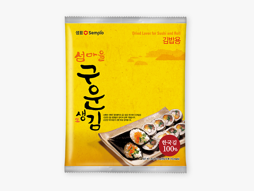 샘표 김밥 김, HD Png Download, Free Download
