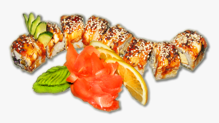 Sushi, Rolls, Sesame, Ginger, Wasabi, Japan, Kitchen - Суши Роллы Пнг, HD Png Download, Free Download
