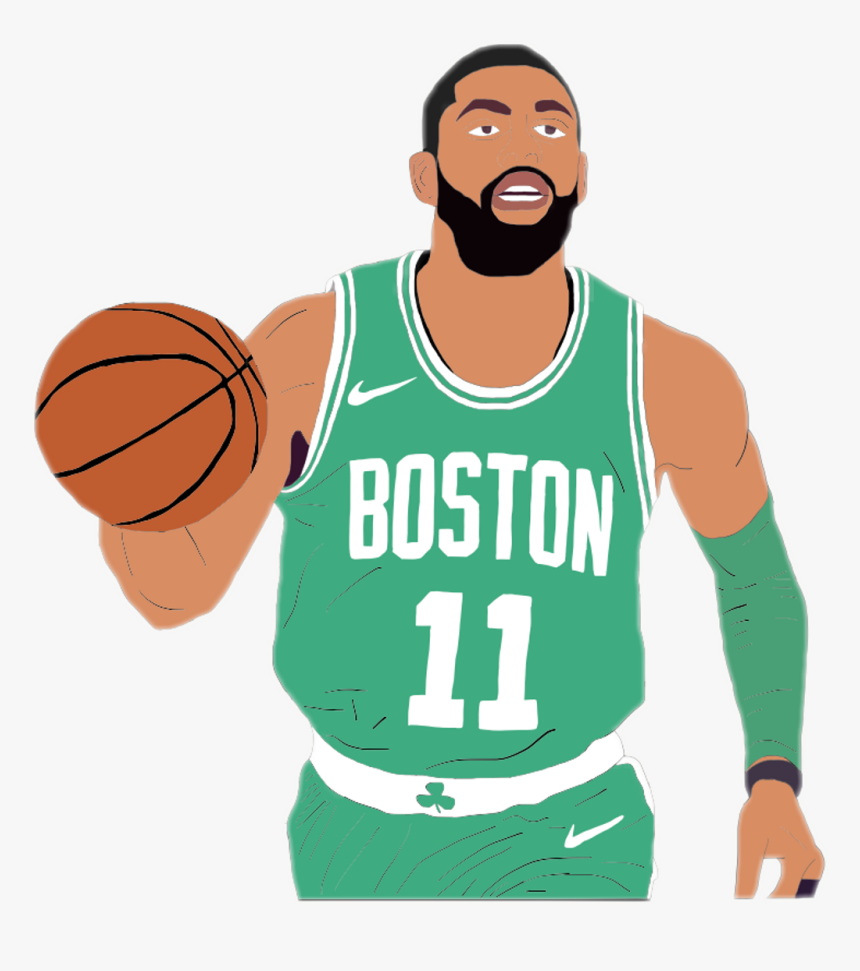 Kyrieirving Irving Kyrie Celtics Cavs Nba - Boston Celtics Game Jersey, HD Png Download, Free Download