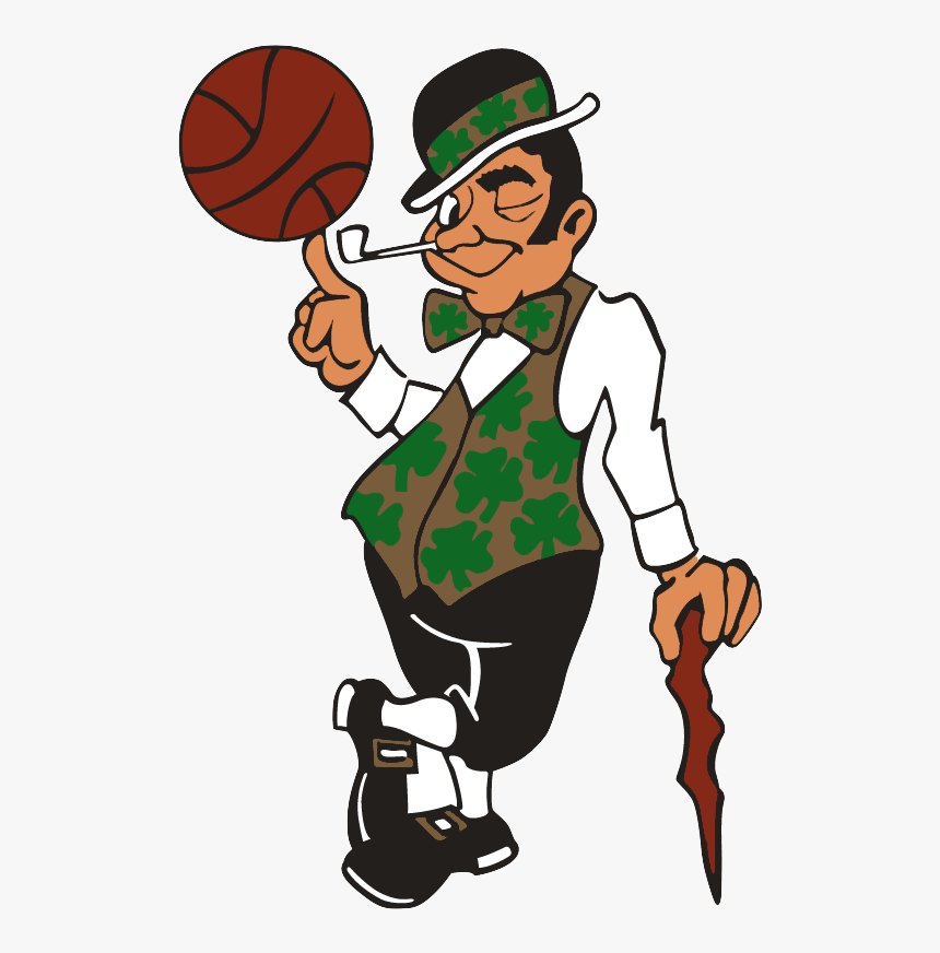 Celtics Just Guy - Boston Celtics Logo Guy, HD Png Download, Free Download