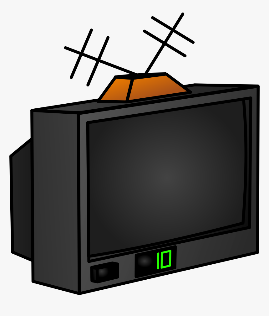 Old Television Clipart - Television Clipart, HD Png Download, Free Download