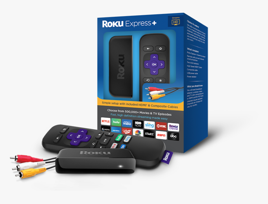 Roku Express Plus, HD Png Download, Free Download